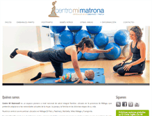 Tablet Screenshot of centromimatrona.com